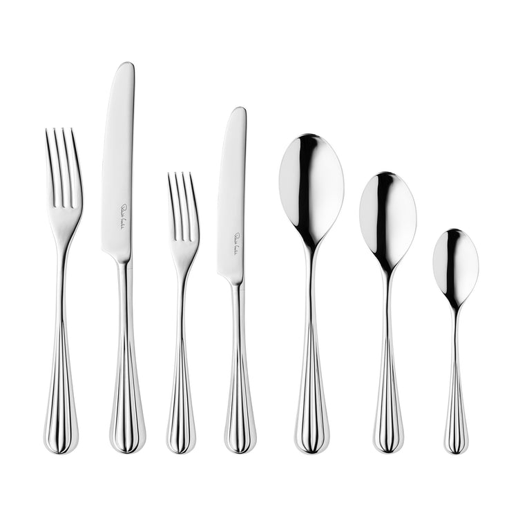 Palm Air Bright Cutlery Set, 56 Piece for 8 People